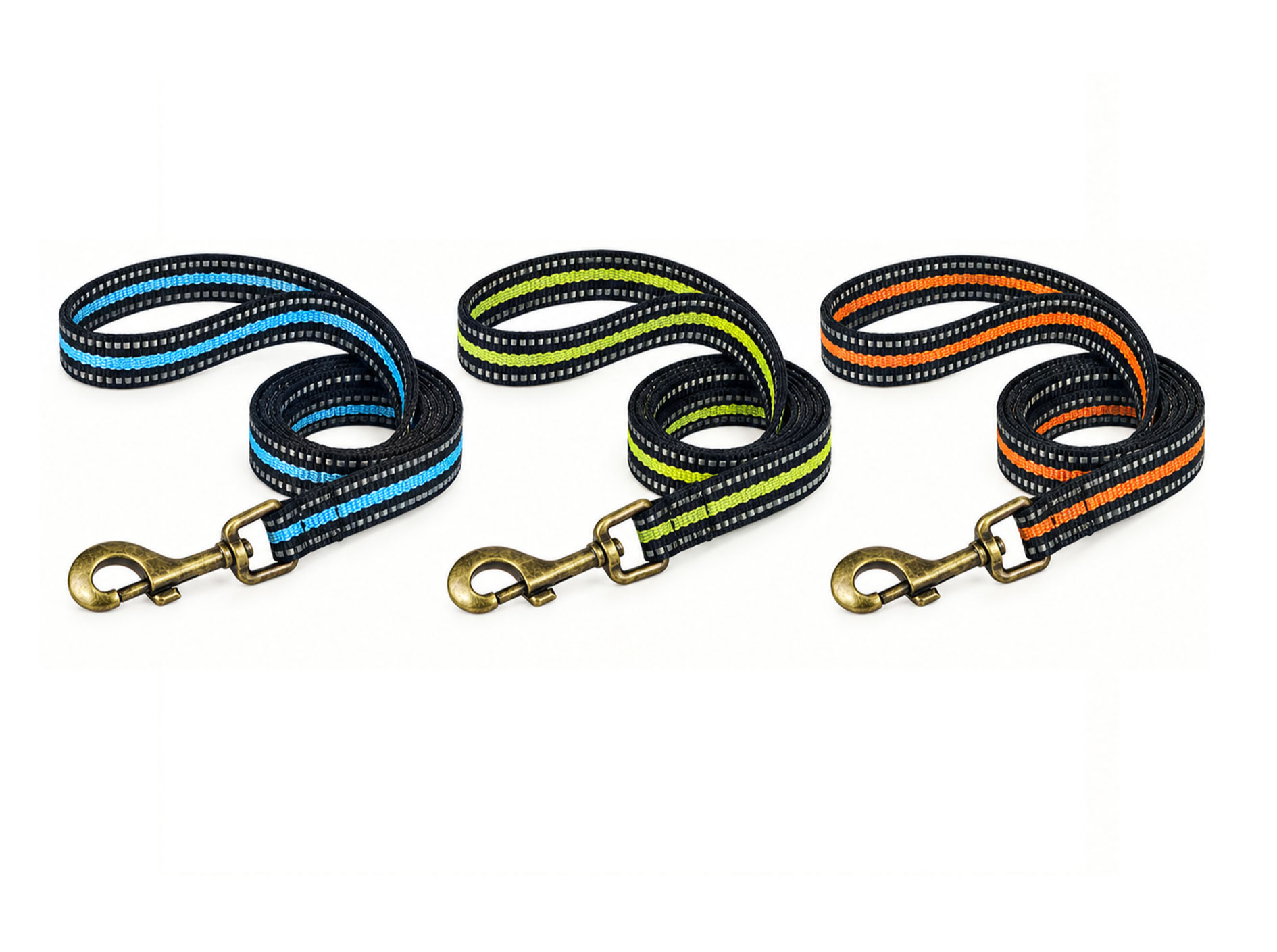 Puppy Pet Leash Webbing Heavy Duty Polyester Material for Small Dog Leashes