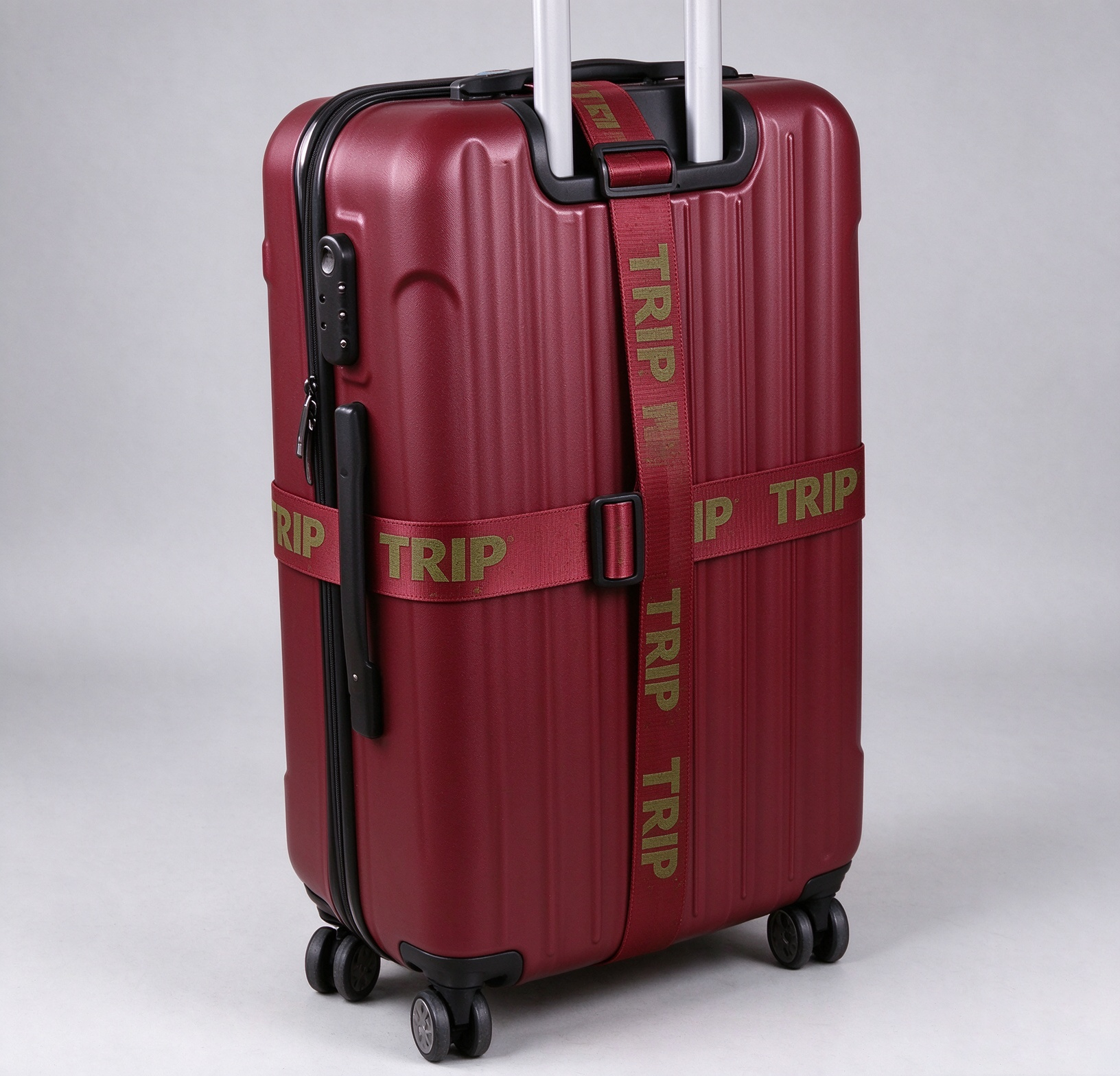 Wholesale TSA Approved Cross Suitcase Binding Webbing Strap Custom Logo Luggage Belt