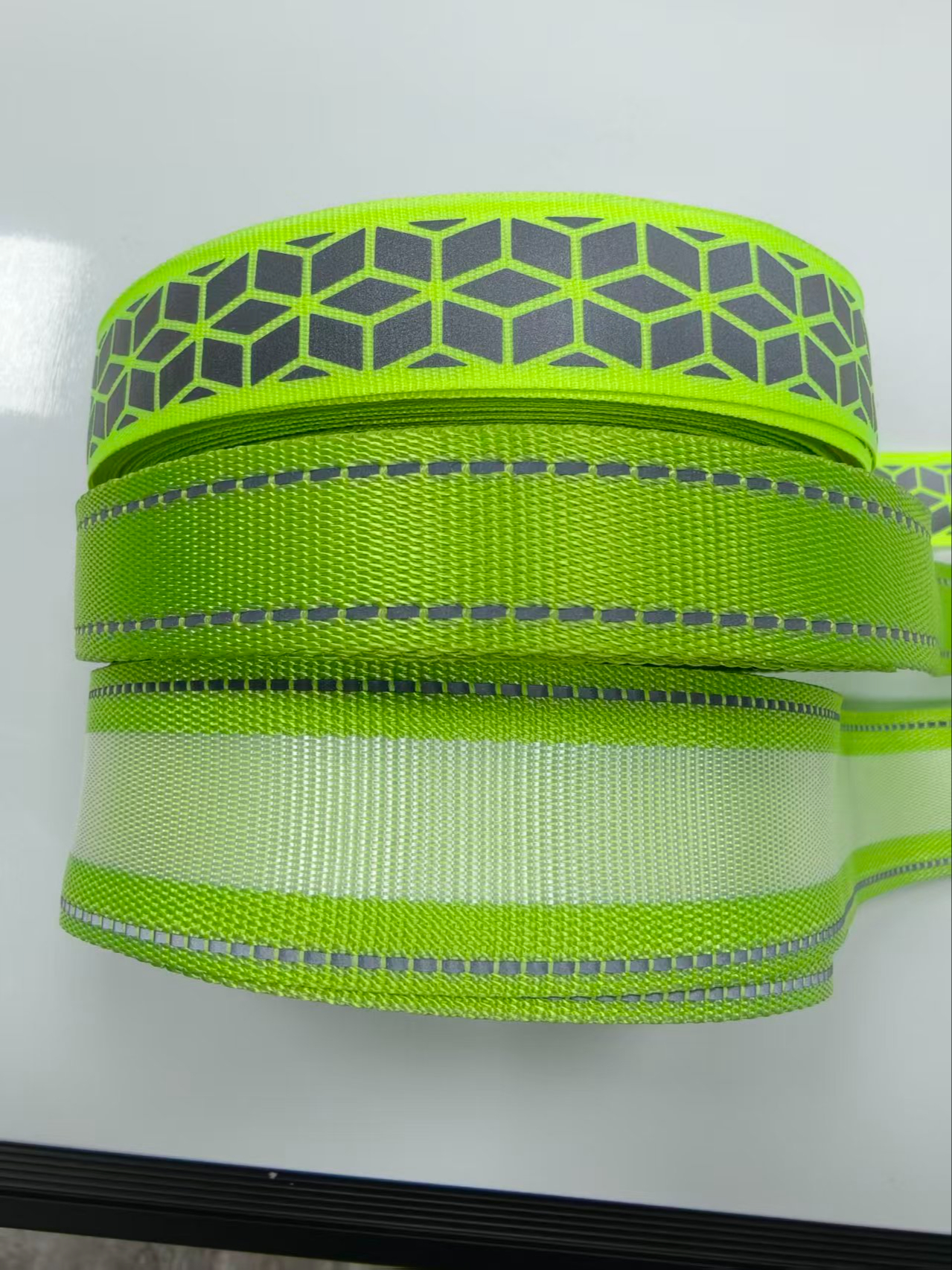 High Visibility Pet Reflective Webbing For Dog Leash And Pet Harness Manufacturing