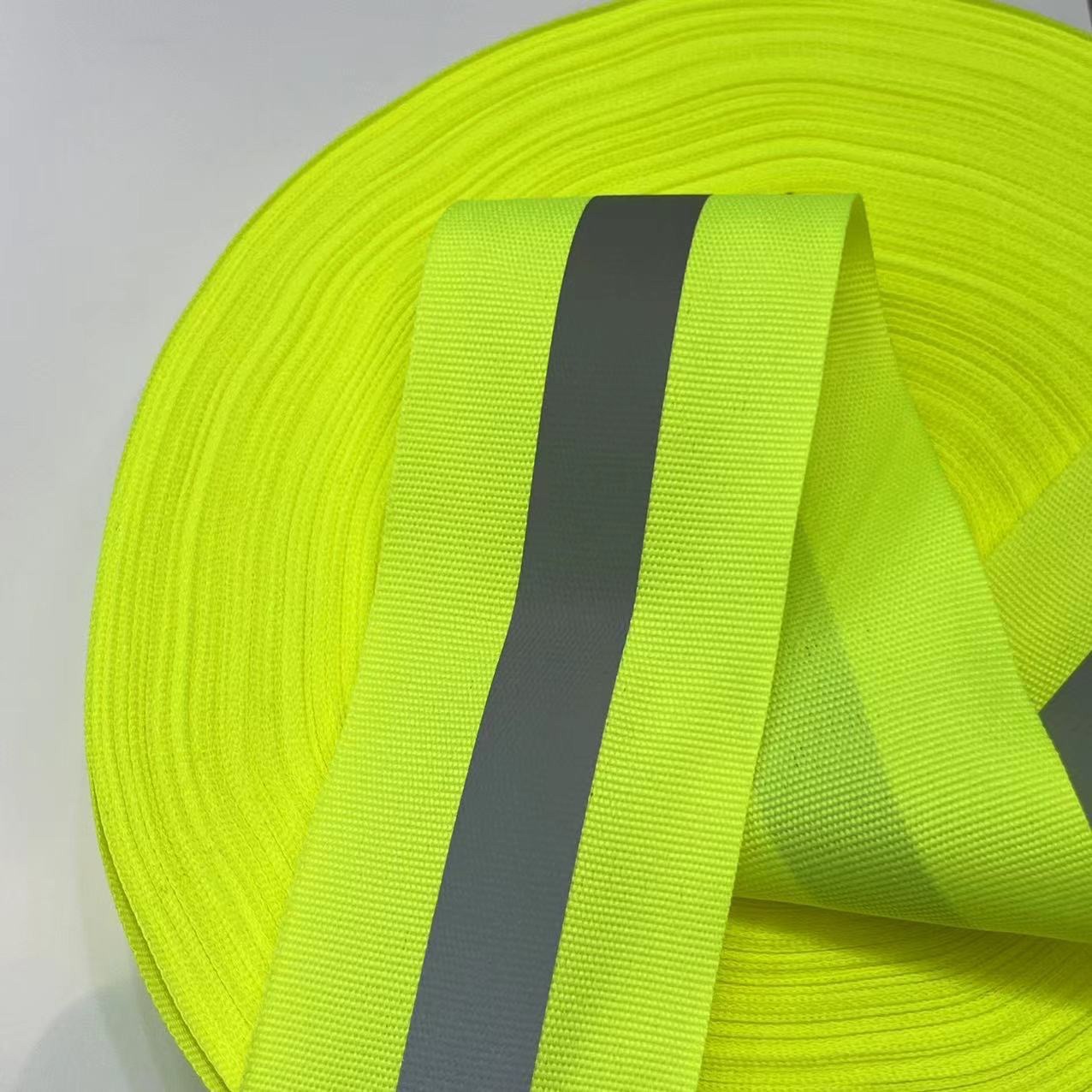 Custom Silver Reflective Pet Webbing Manufacturer For Pet Accessories