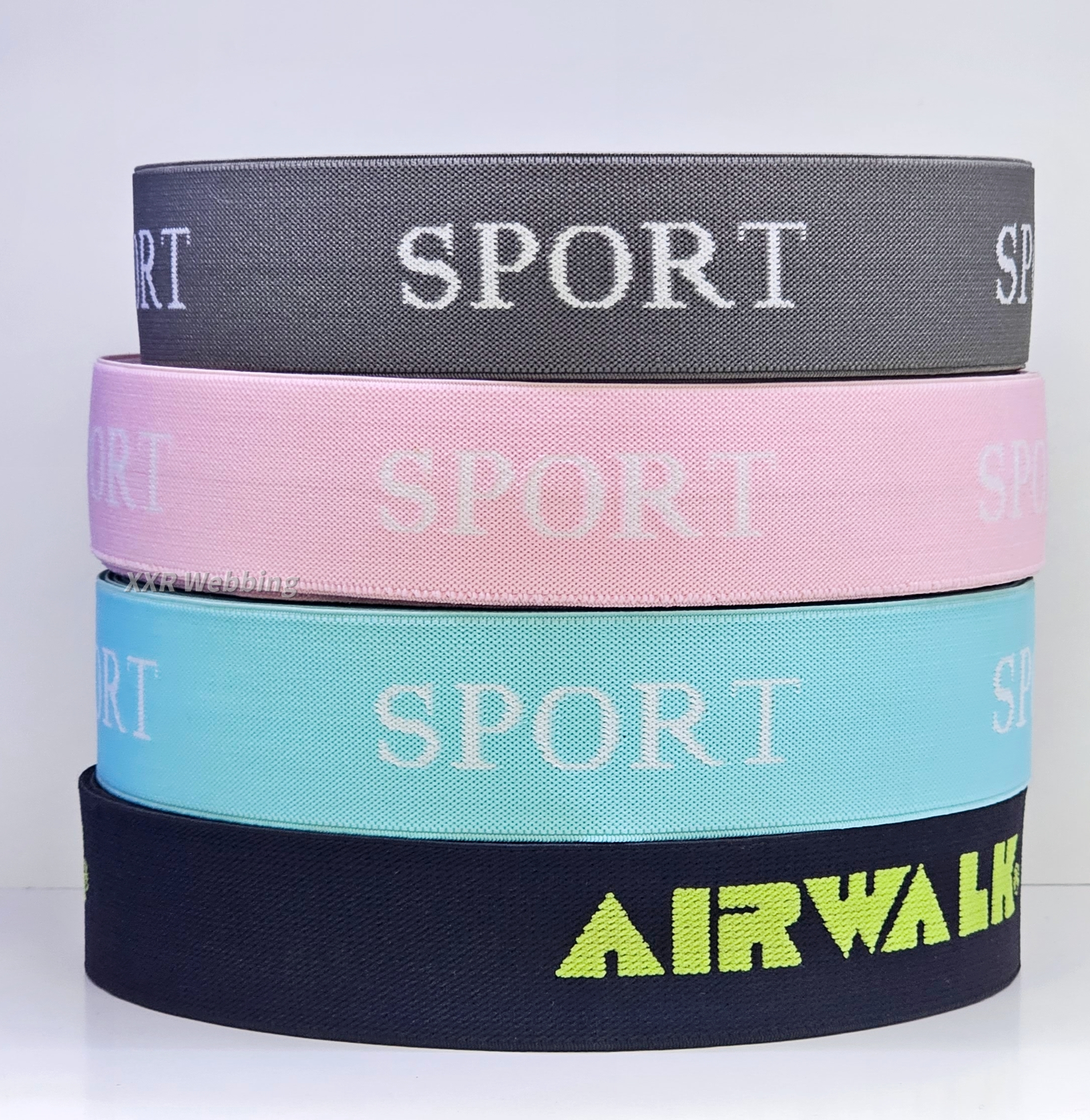 Custom Printed Elastic Decorations Webbing Wholesale For DIY And Apparel Trimming