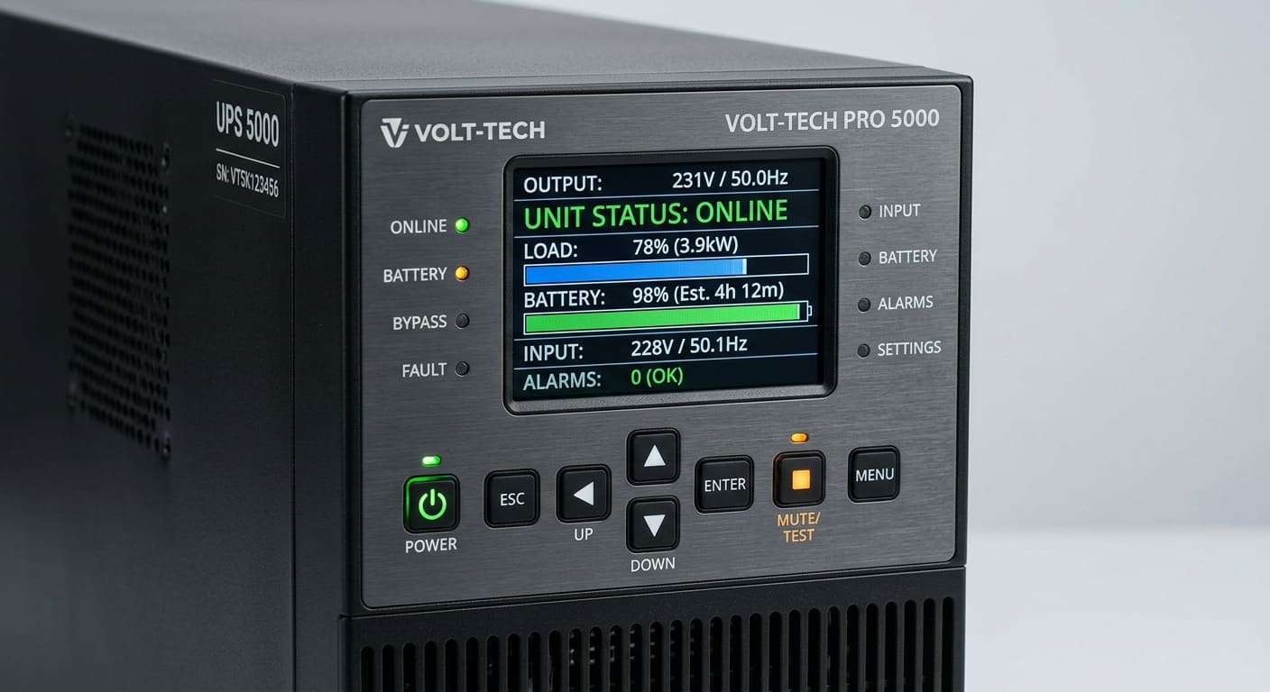 AoKu UPS Display Panel