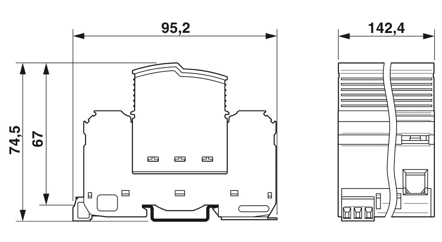 FLT-SEC-P-T1-3S-350/25-FM