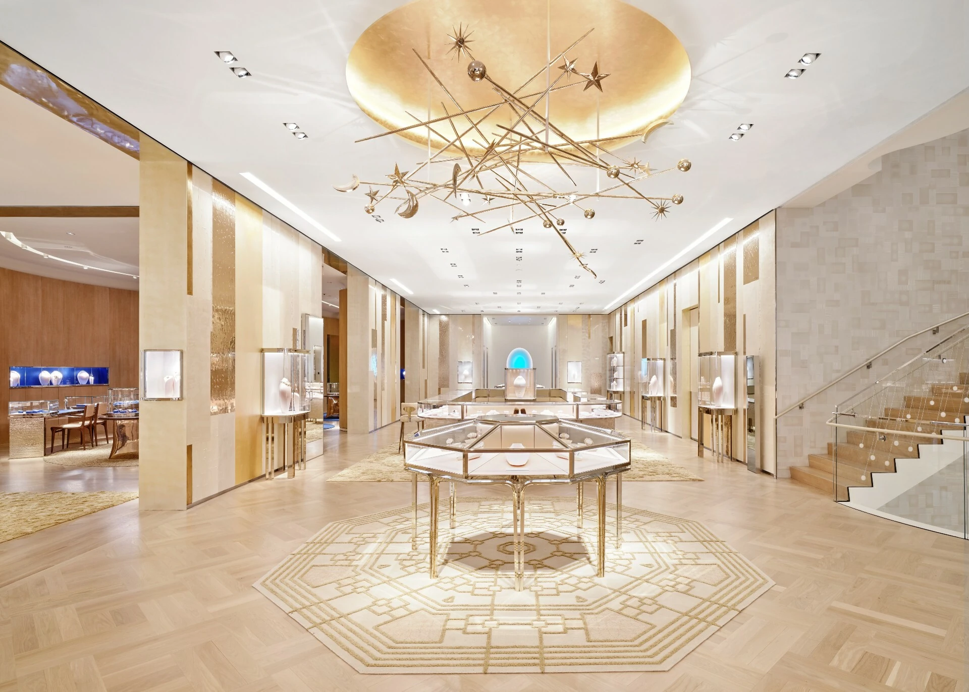 Luxury jewelry store
