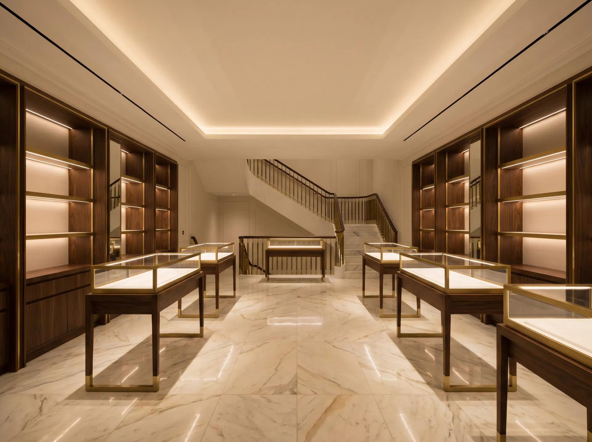 Full-Store Design Solutions — luxury jewelry store solution by Shangyuan