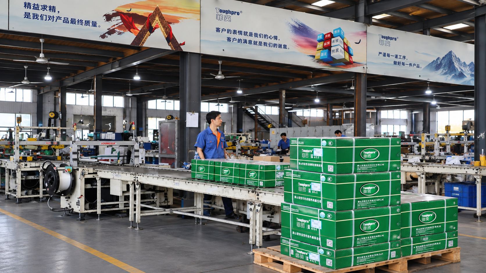 Inspection, Coding and Packing Line