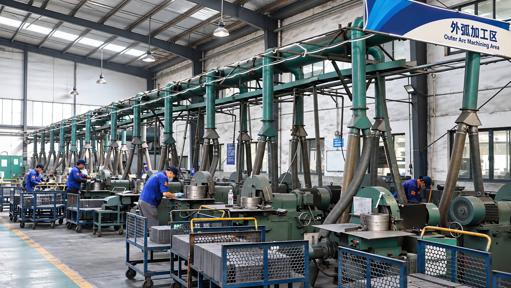 Inner and Outer Arc Grinding