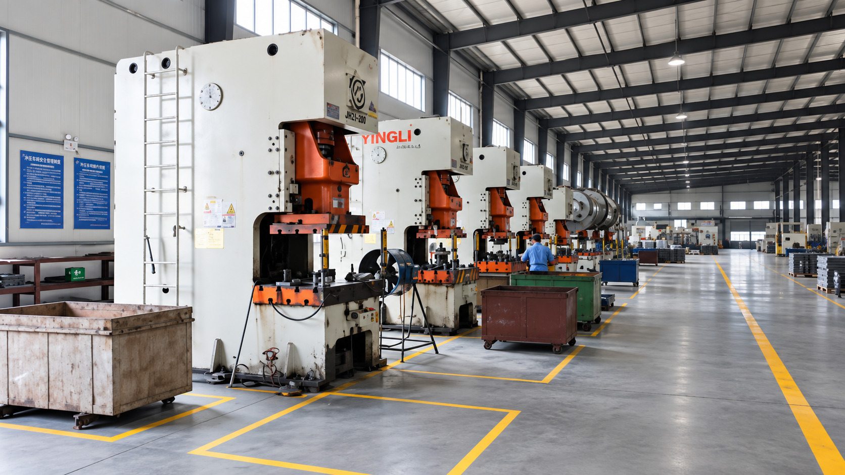 Steel Backing Stamping Equipment