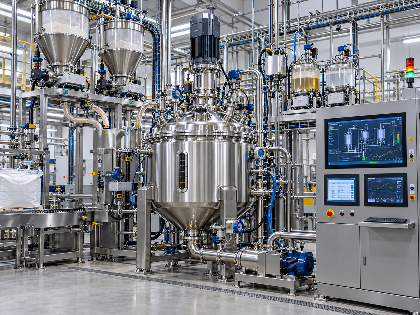 Automated Continuous Mixing Skid