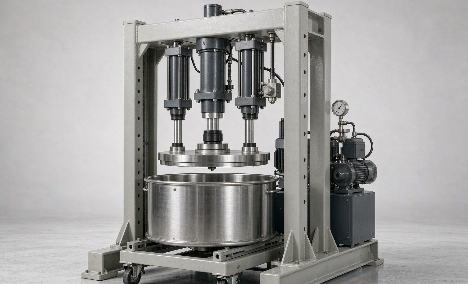 Mixing and Discharging in One Frame: Cutting the Transfer Step for High-Viscosity Paste