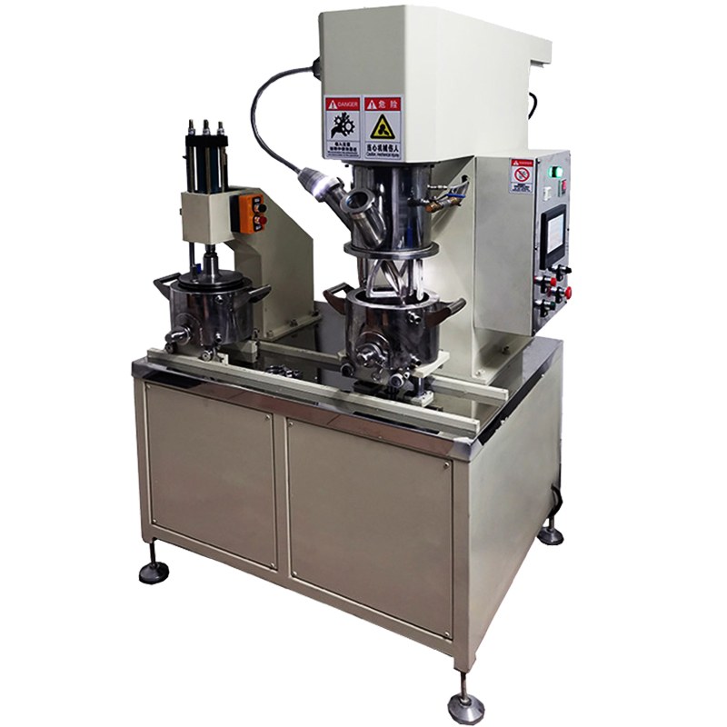 2 L Integrated Vacuum Mixer & Discharge Press