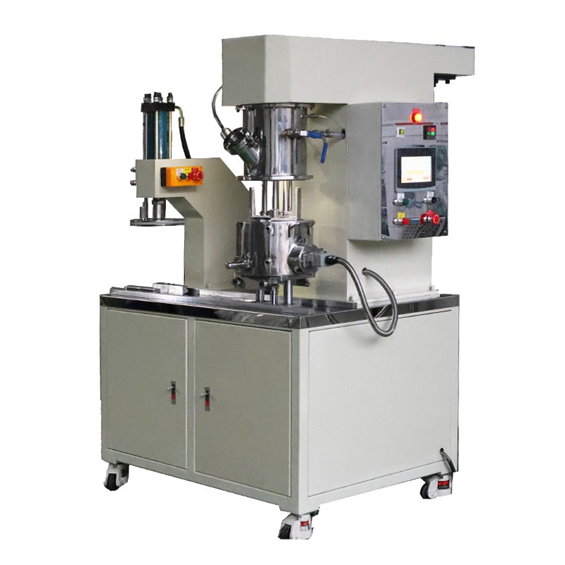 3 L Integrated Vacuum Mixer & Discharge Press