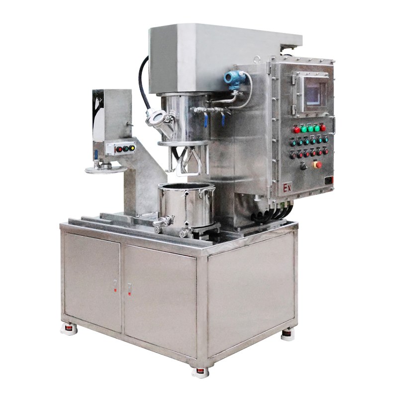5 L Integrated Vacuum Mixer & Discharge Press