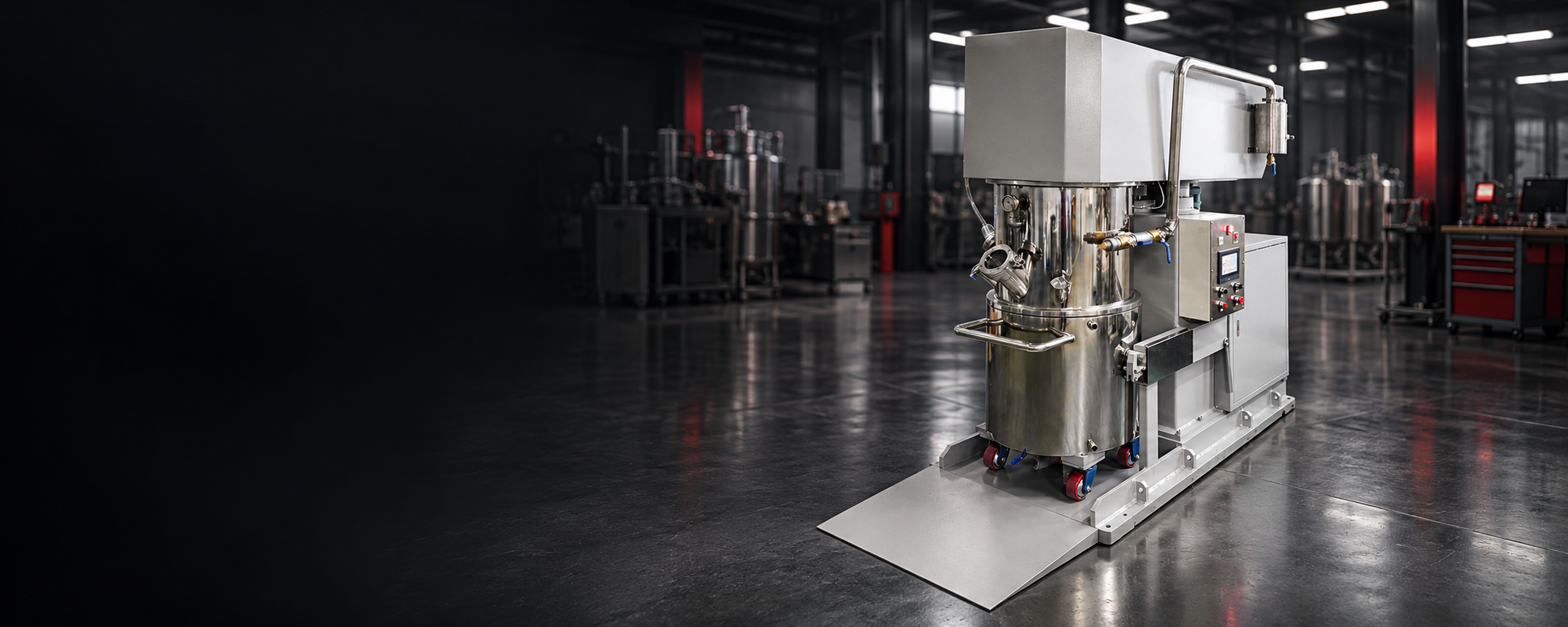 Ruijing Heavy-Duty Industrial Vacuum Planetary Mixing Cell