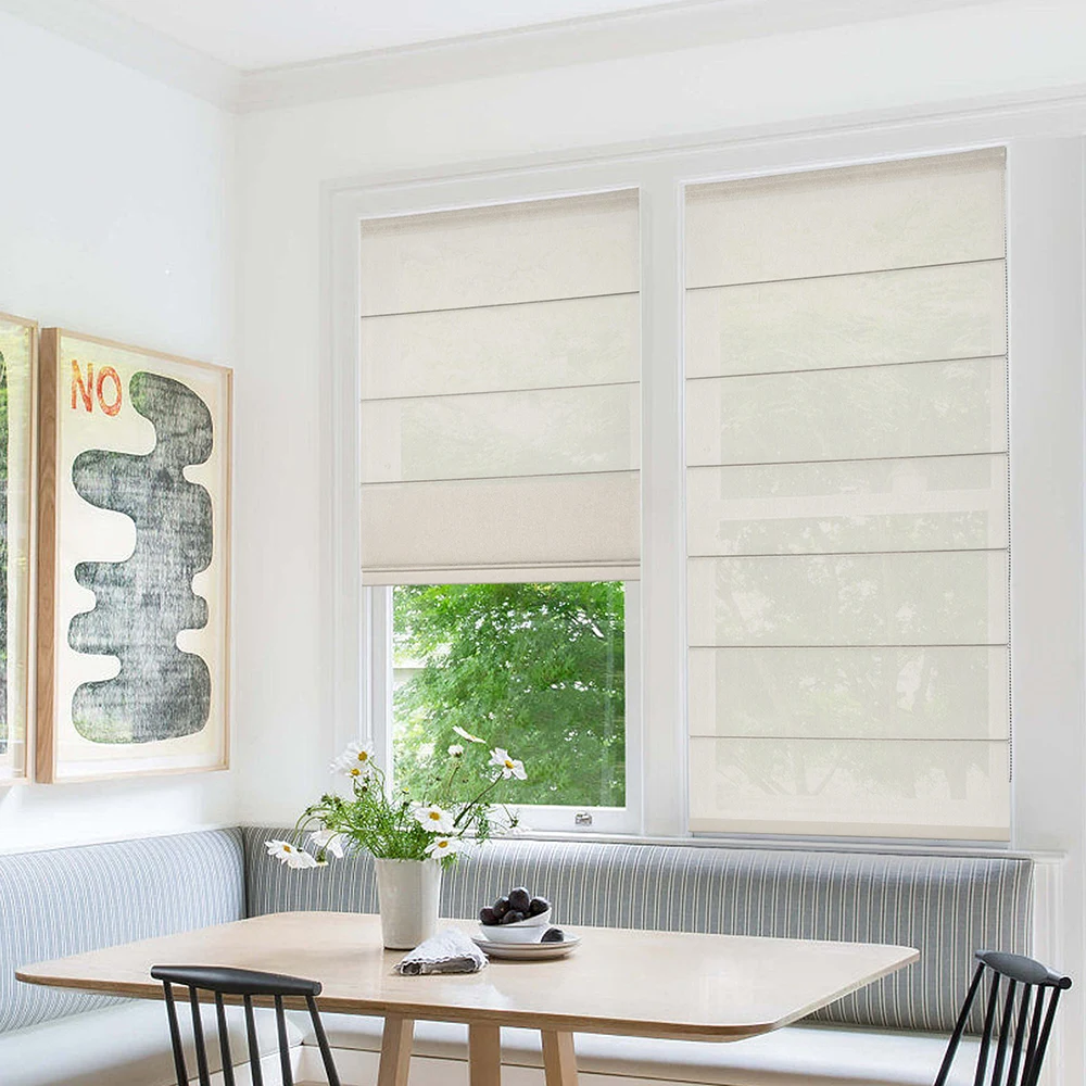 Roman Shades: Elegant and functional curtains