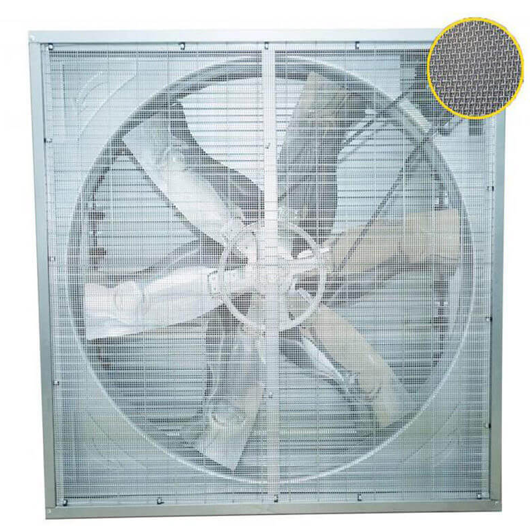 Insect Proof Greenhouse Cooling System Push Pull Ventilation Exhaust Fan