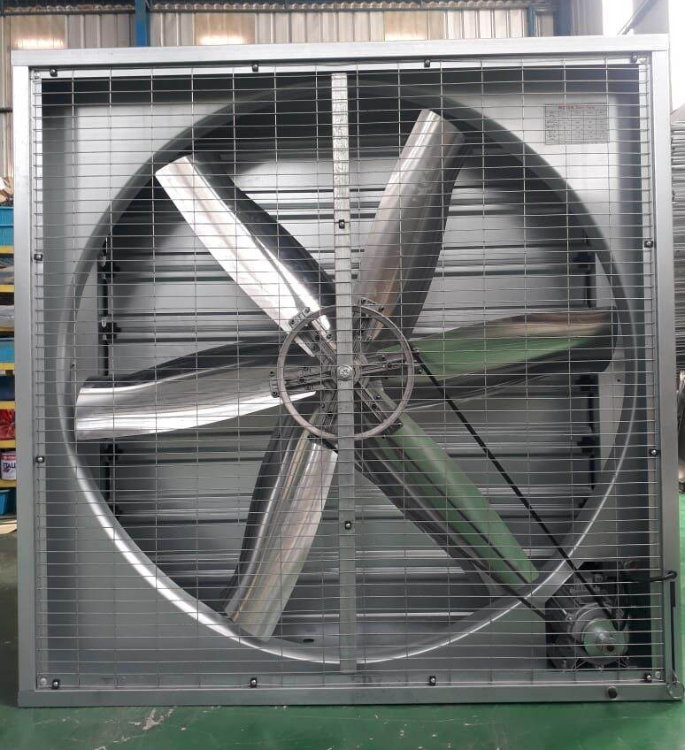 Wall Mounted Metal Industrial Ventilation Push Pull Extraction Axial Flow Cooling Exhaust Fan