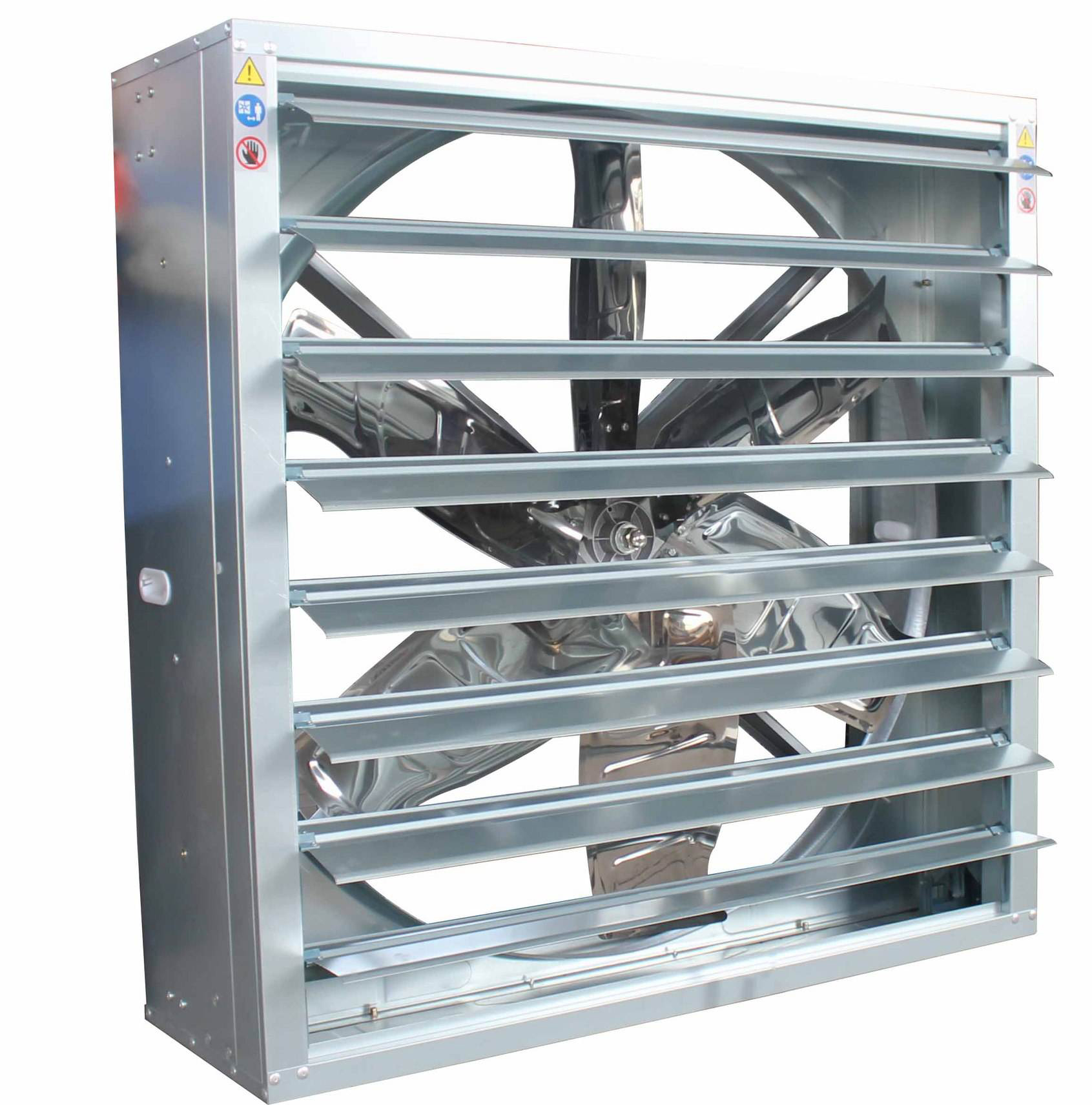 Factory direct sale hammer type exhaust fan drop hammer fan for greenhouse poultry farm for air cooling system