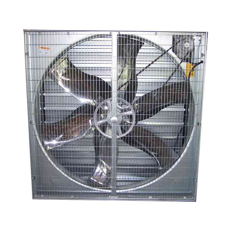 Factory direct sale hammer type exhaust fan drop hammer fan for greenhouse poultry farm for air cooling system