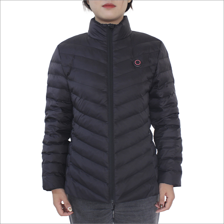 Battery Lightweight Woman Heated Jacket with heating