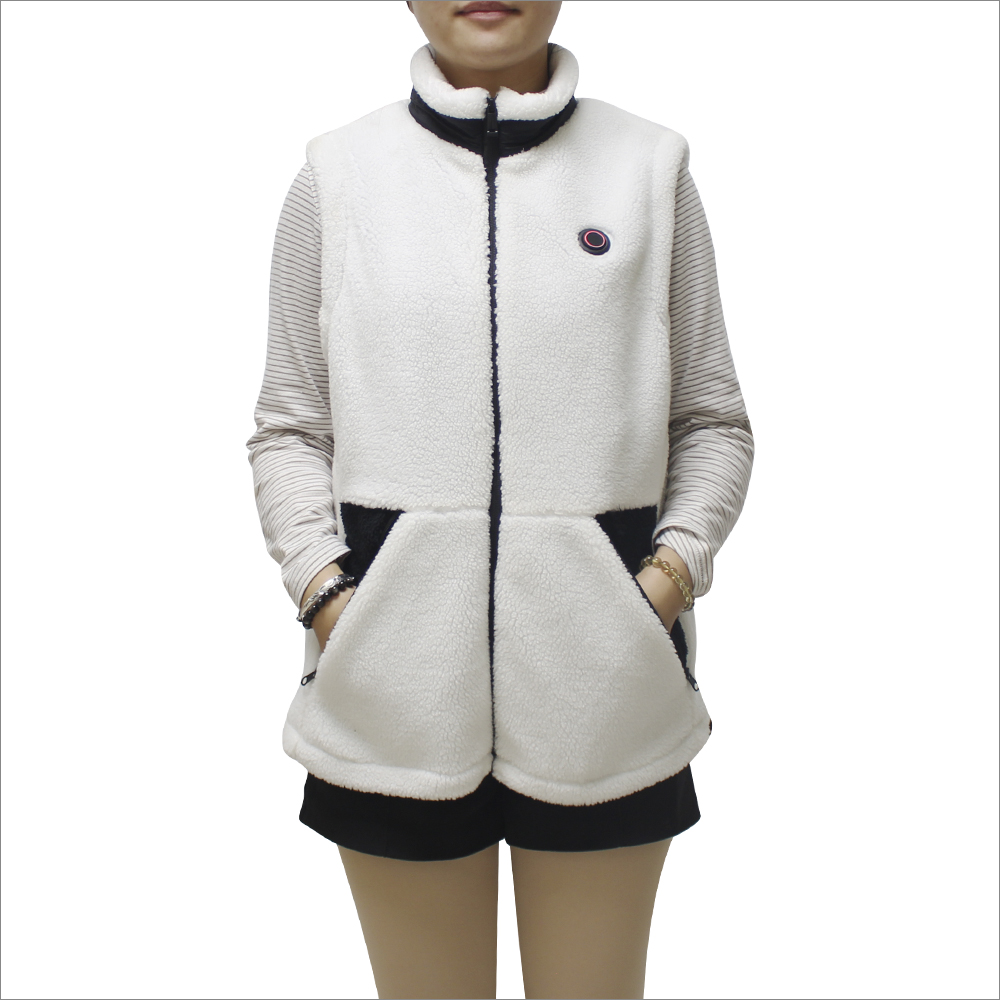 Women's Casual Soft Heated Polar Fleece Vest