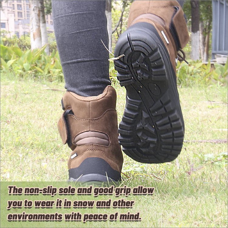 8 Inch Waterproof Hunter Heat Hunting Boot High-Traction Grip