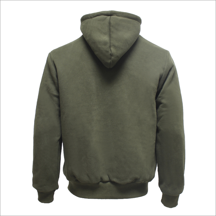 Rechargeable Battery Zipper Heated Hoodie For Fishing