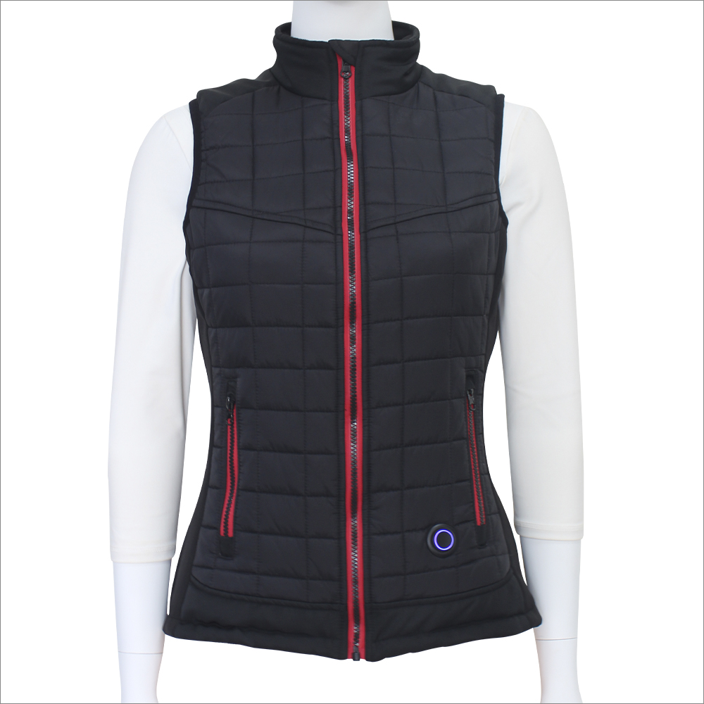 Women's Runner Walking Hiking Lightweight Heated Thermal Padded Gilet