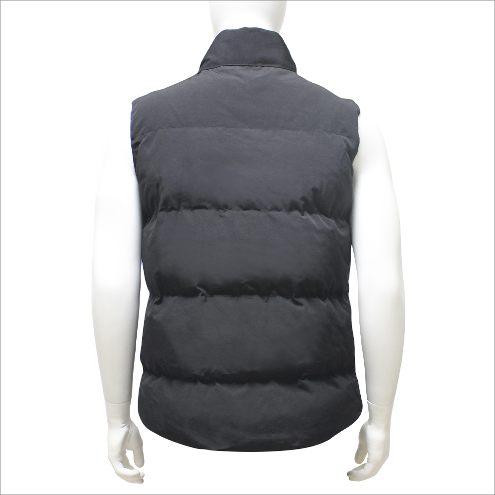 Battery Powered 5V 7.4V Men's Two-Way Zipper Puffer Heated Vest