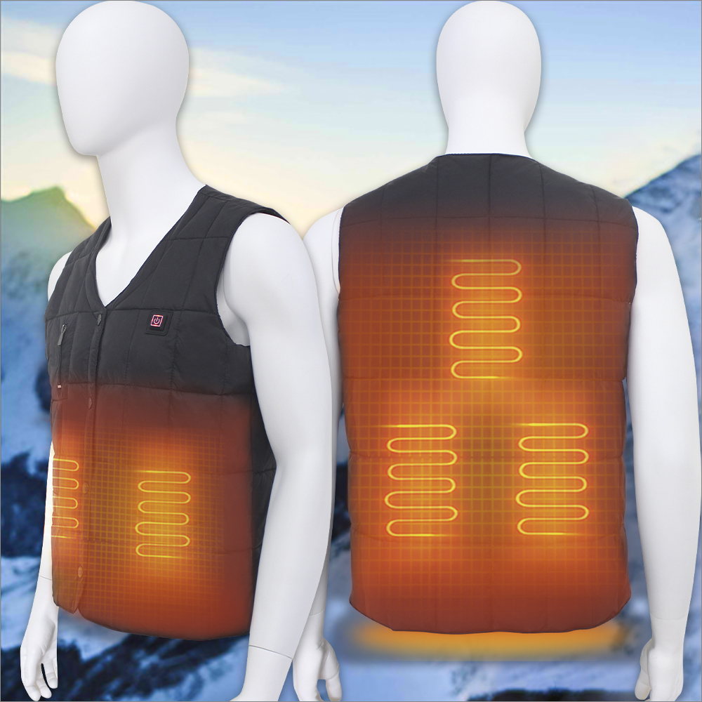 Battery Powered 5V 7.4V Heated Vest