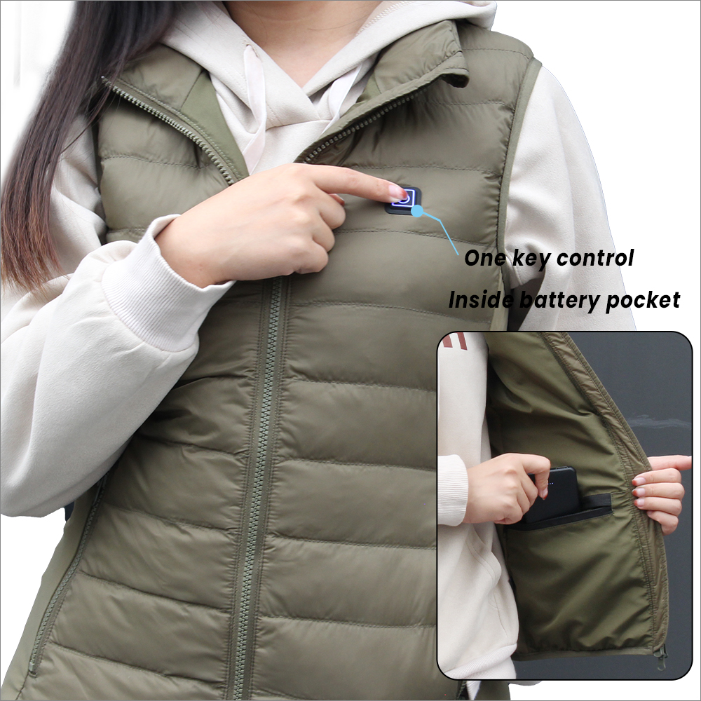 Women's Travel Casual Warm Heated Vest