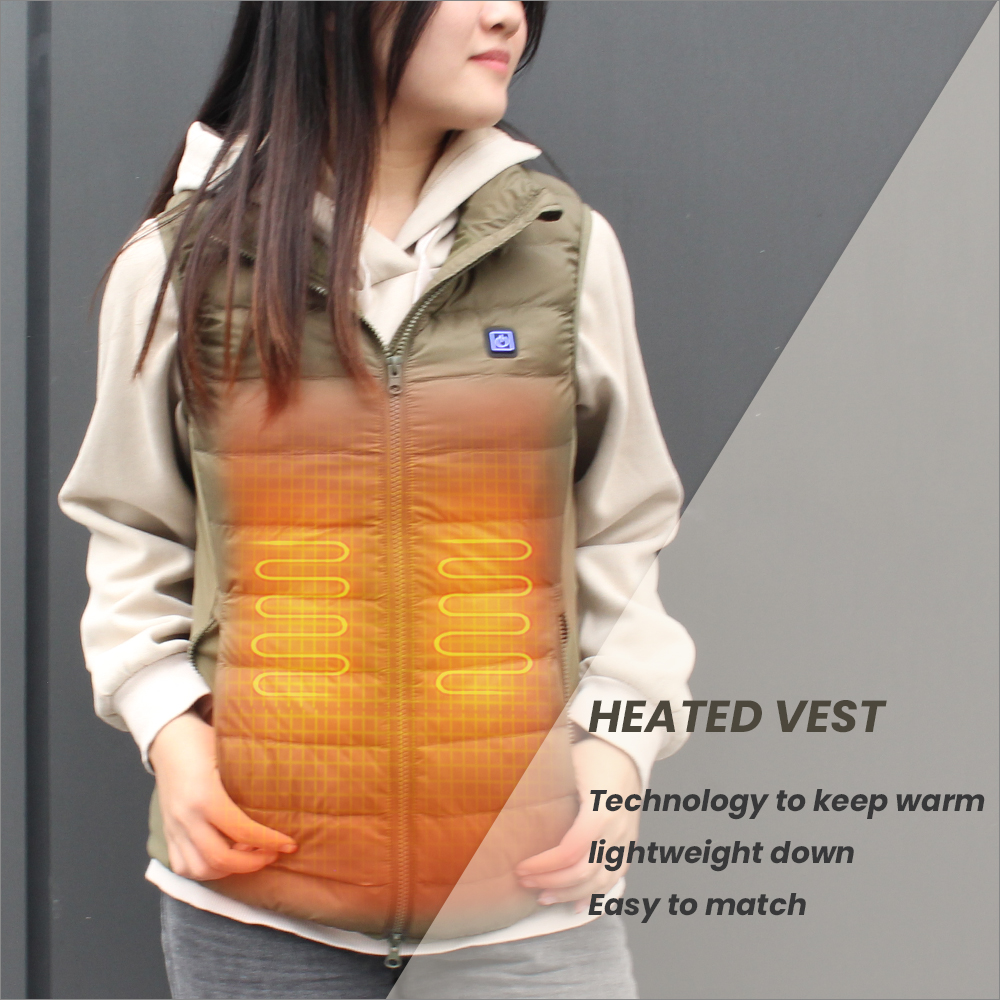 Women's Travel Casual Warm Heated Vest
