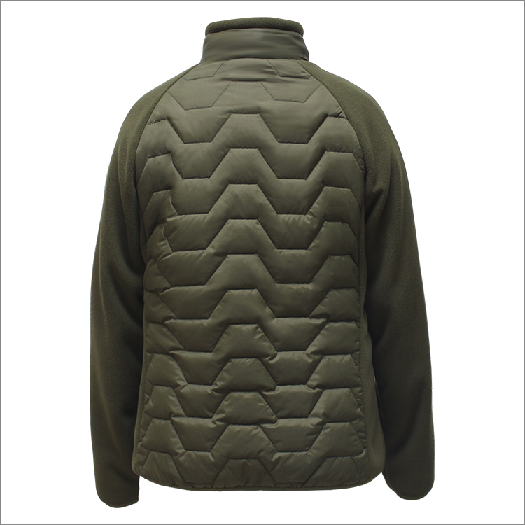 Men's Outdoor Heated Fleece Coat With 5 Heating Pad-copy-64537edc0c457