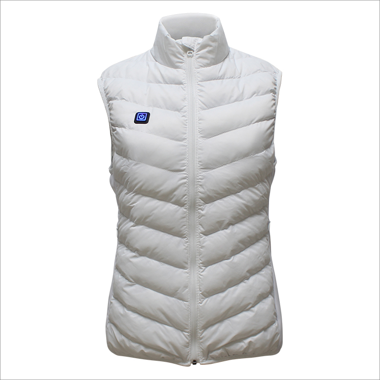 Winter Lightweight USB Rechargeable Battery Thermal Heated Vest for women
