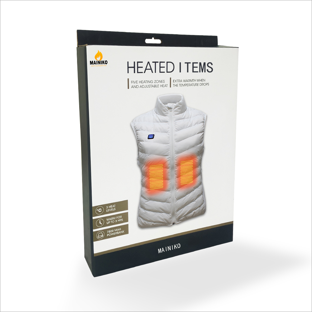 Winter Lightweight USB Rechargeable Battery Thermal Heated Vest for women