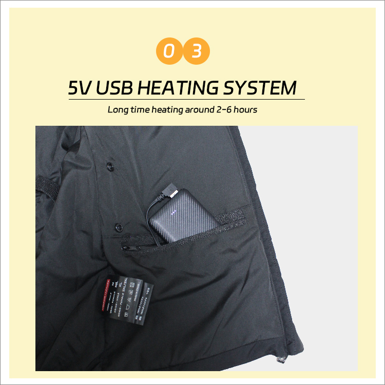 Winter Sailing sport Light Down Heated vest