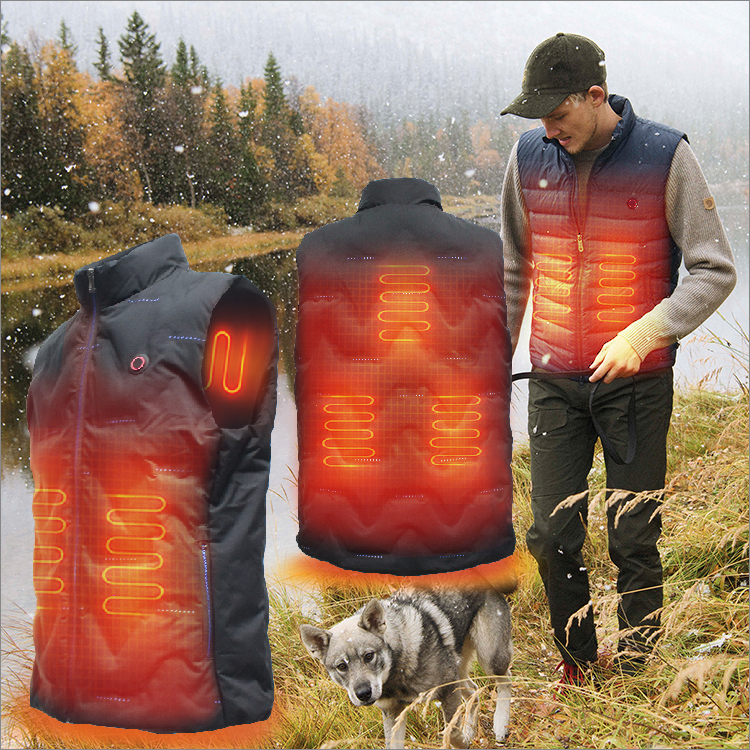 Winter Sailing sport Light Down Heated vest