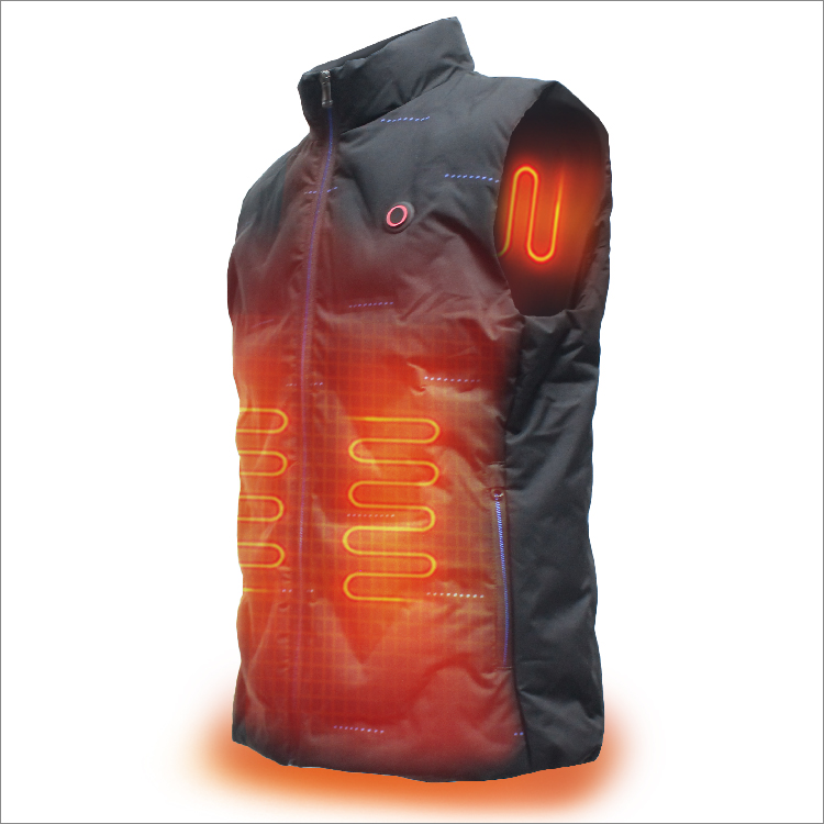 Winter Sailing sport Light Down Heated vest