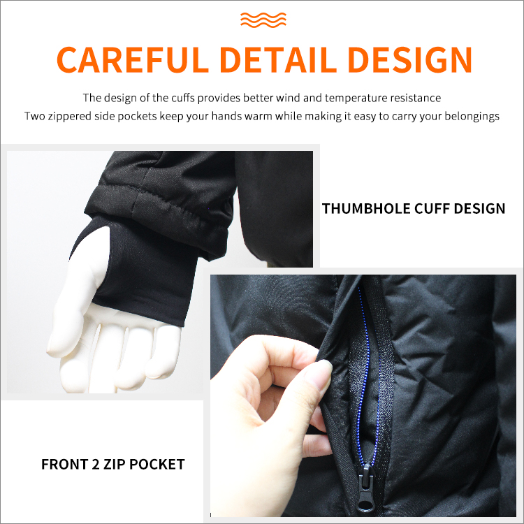 Wholesale Winter Warm Coat Waterproof Hunting Outdoor Heater Jacket