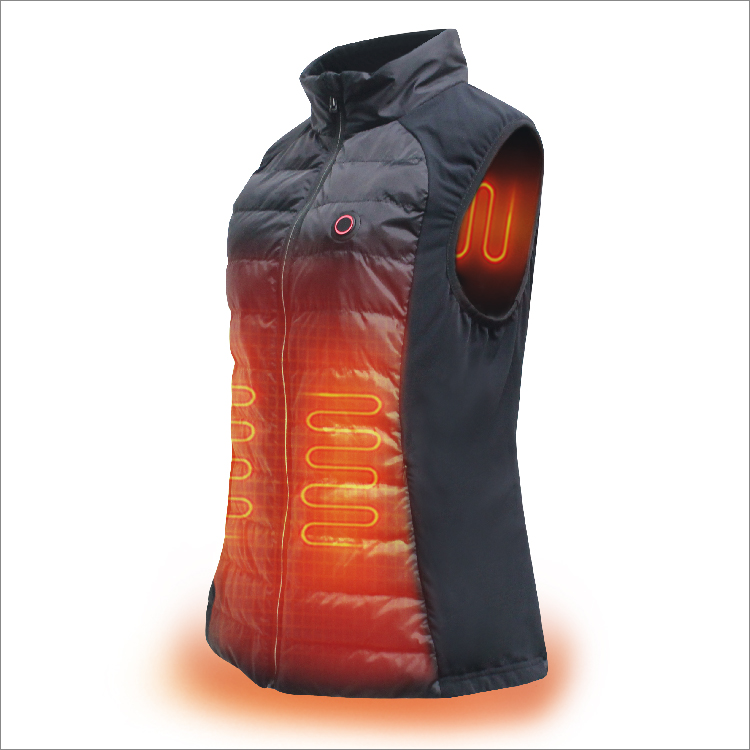 Women's vest Winter Thermal USB Smart Warming Heated Gilet