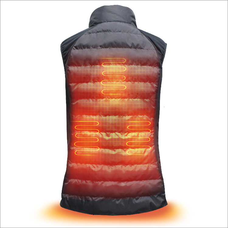 Women's vest Winter Thermal USB Smart Warming Heated Gilet
