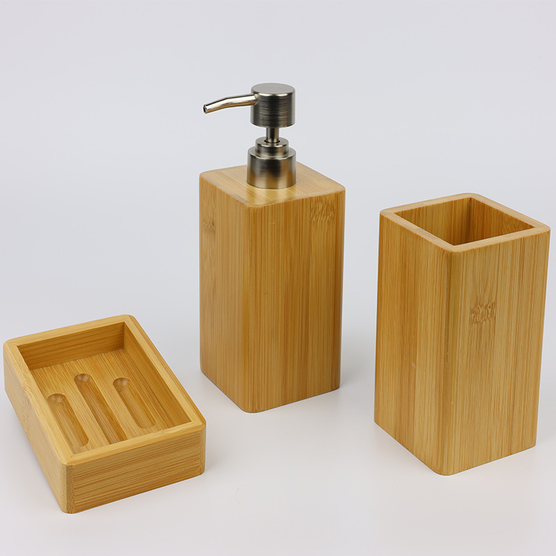 Bamboo Bathroom Accessories