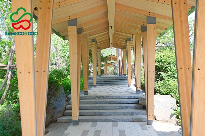 Bamboo corrider and architecture application
