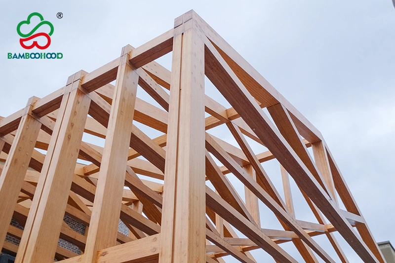 Eco bamboo pergola architectural design