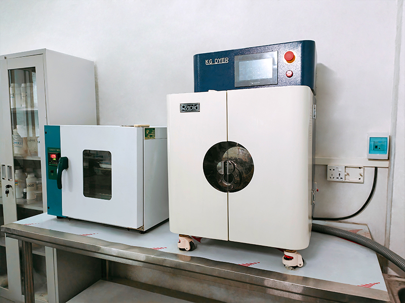 The company has full series of application testing equipment which can imitate production process in dyeing and printing factories, denim washing factories etc.