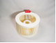 Ceramic grading wheel angle view