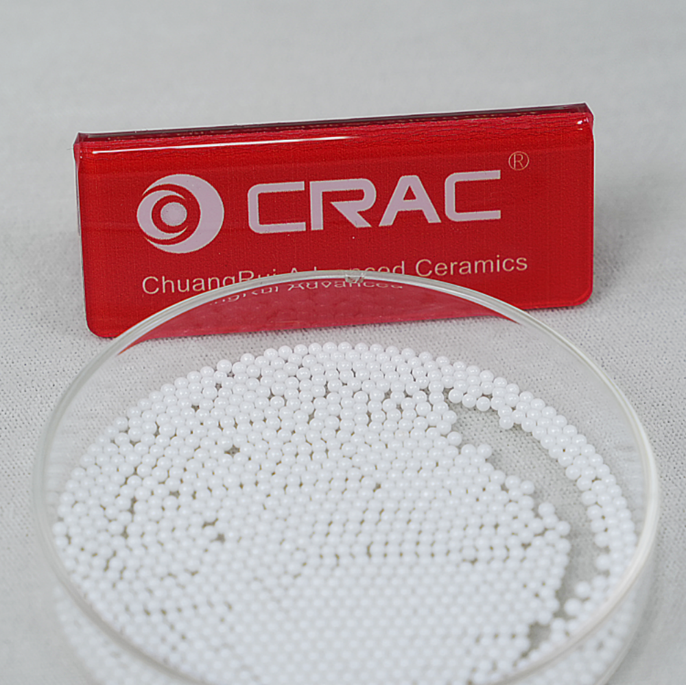 Microcrystalline Zirconia Beads Surface Detail