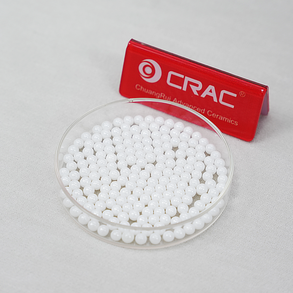 Zirconia grinding beads in larger diameters for pre-grinding and coarse milling stages