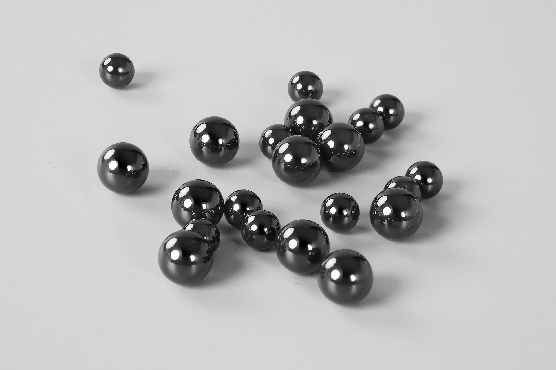 High-Strength Silicon Nitride Microbeads