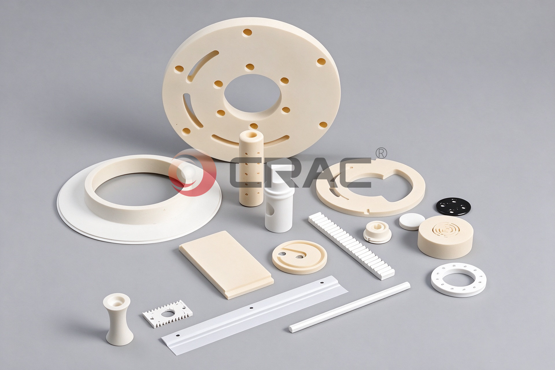 Precision Machined Alumina Ceramic Parts